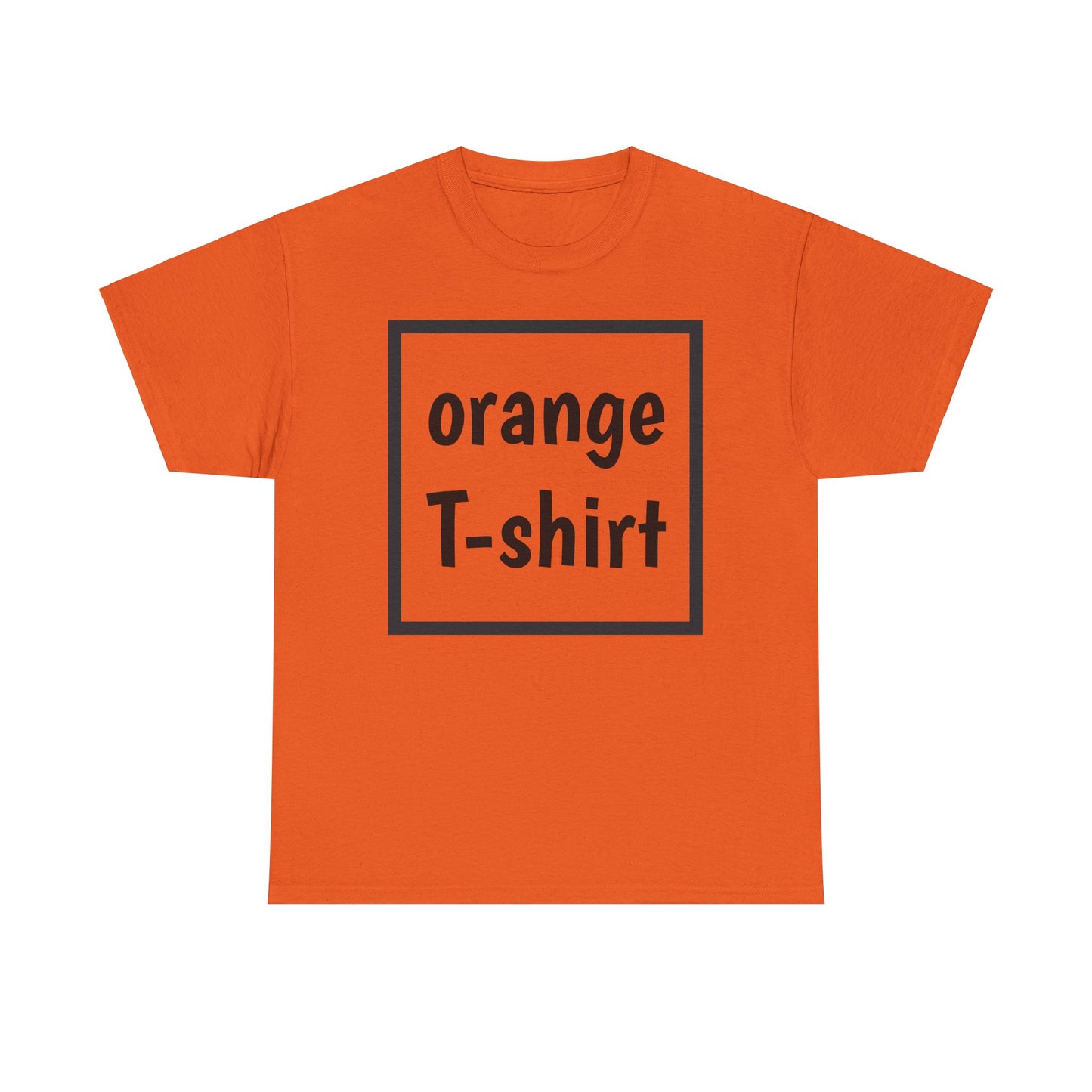 Orange Tee